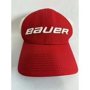 Bauer Core Hat small/ medium red and white